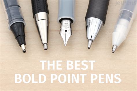 pens bold point|best bold ballpoint pens.